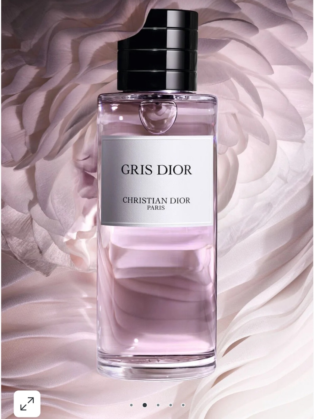 Dior miniature perfume, and Dior Addict Lip Maximizer.